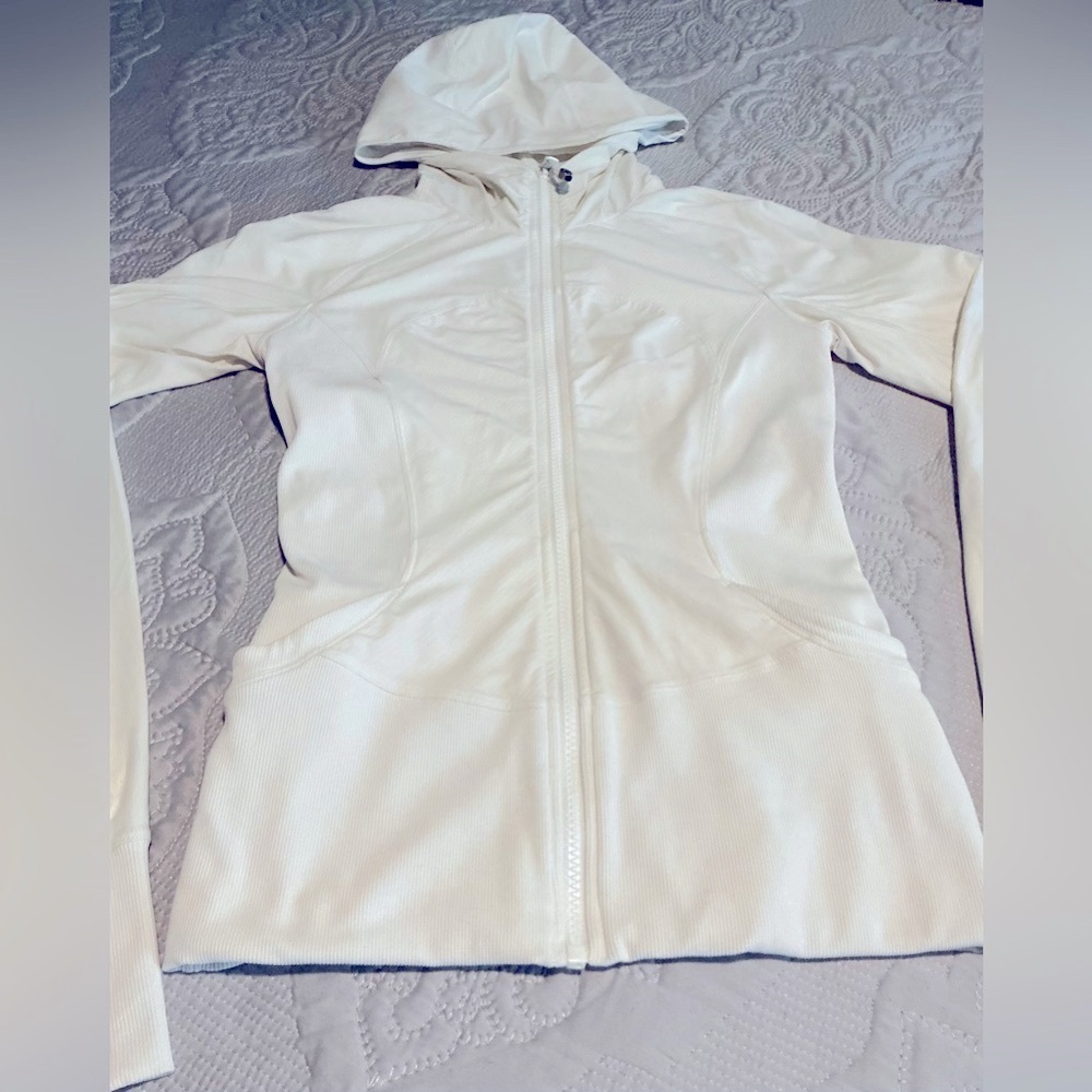 lululemon athletica Cream Women's Sweater size 4 - Picture 6 of 15